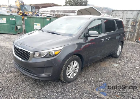 2018 Kia Sedona Lx from USA, damaged, VIN KNDMB5C1XJ6350411